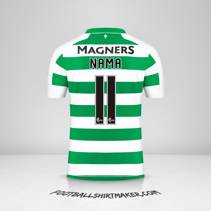 Jersey Celtic FC 2019/20 -  nama - 11
