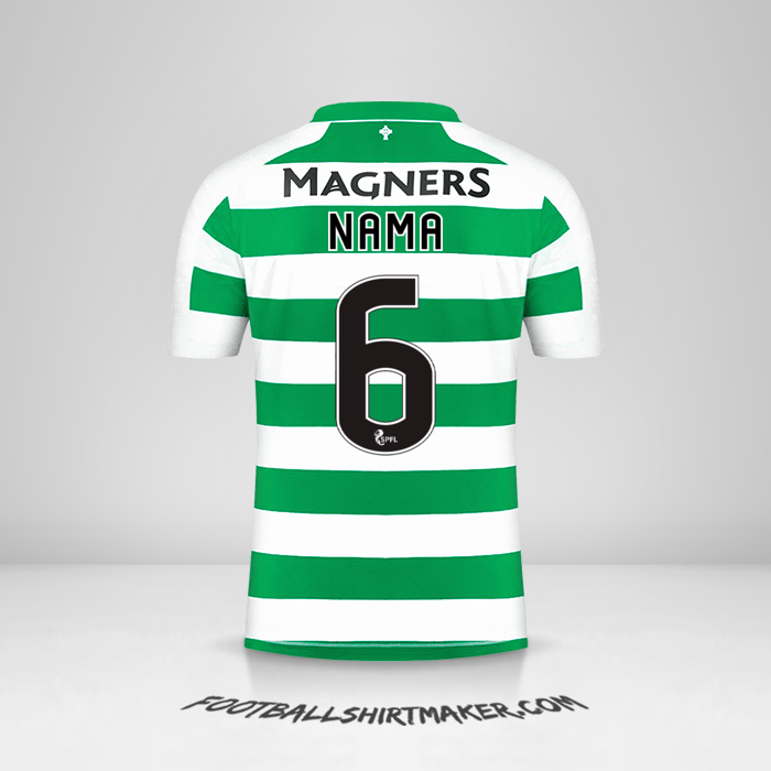 Jersey Celtic FC 2019/20 -  nama - 6
