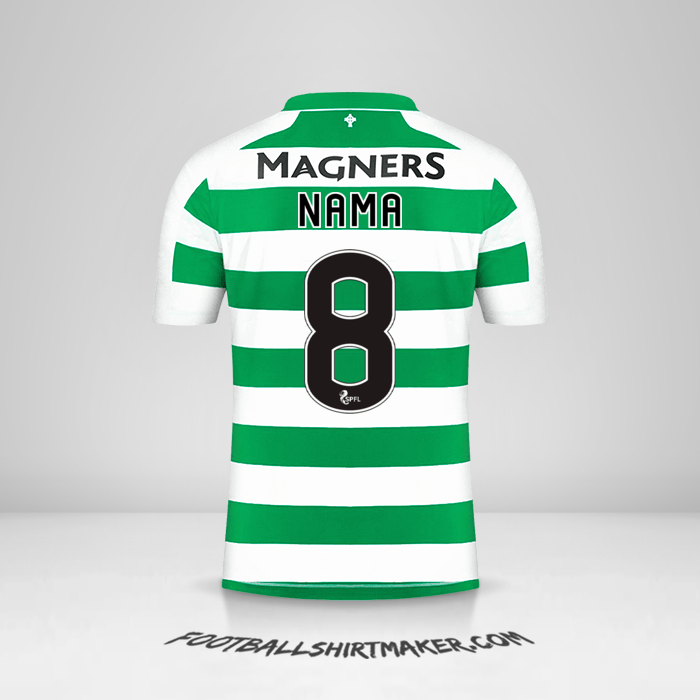 Jersey Celtic FC 2019/20 -  nama - 8