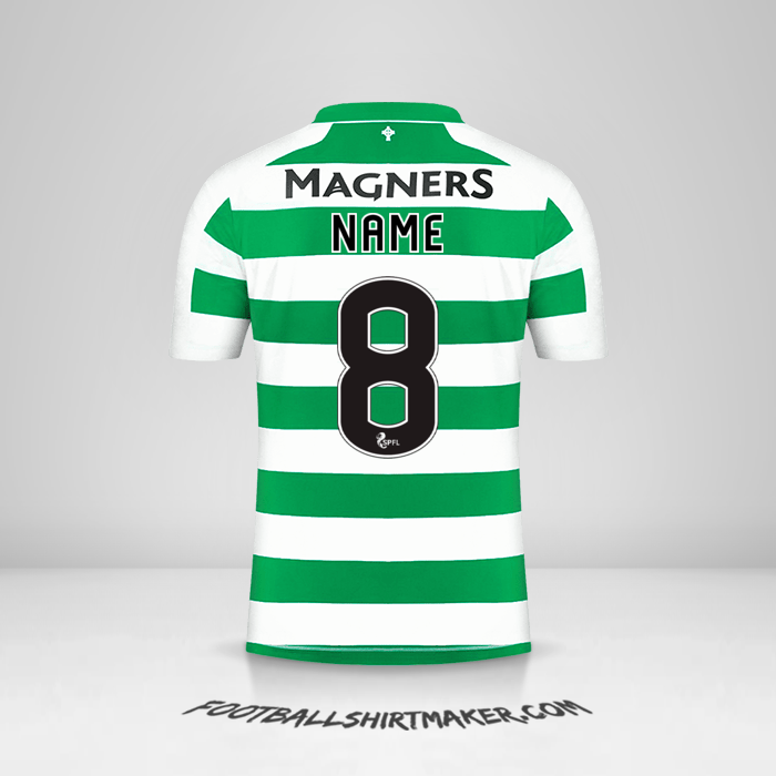 Shirt Celtic FC 2019/20 -  name - 8
