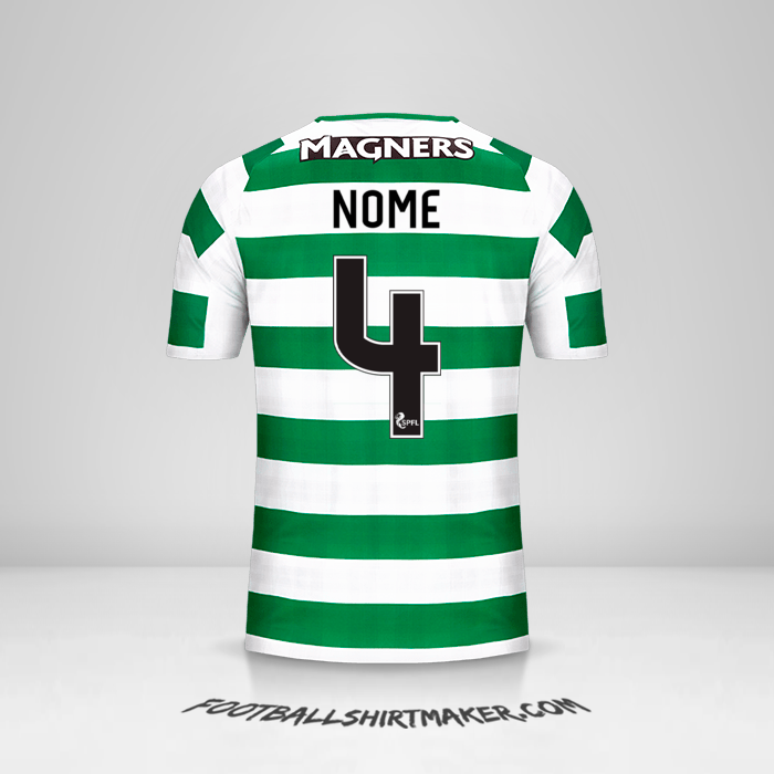Camisa Celtic FC 2018/19 -  nome - 4