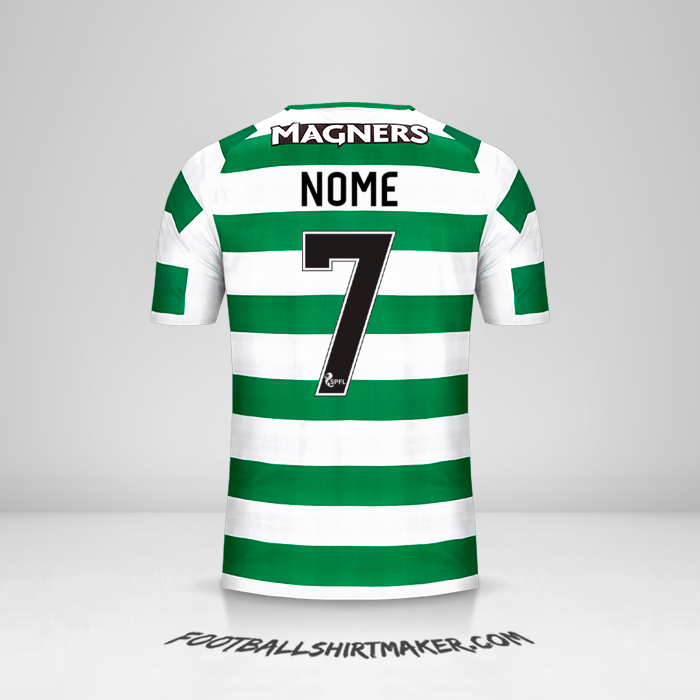Camisa Celtic FC 2018/19 -  nome - 7