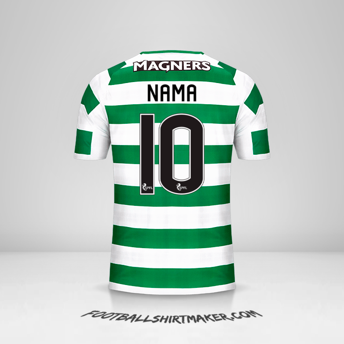 Jersey Celtic FC 2018/19 -  nama - 10