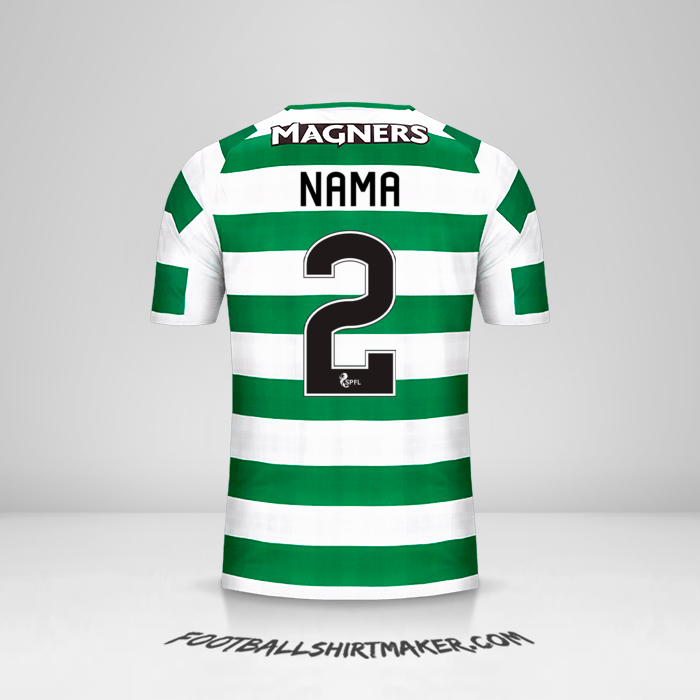 Jersey Celtic FC 2018/19 -  nama - 2