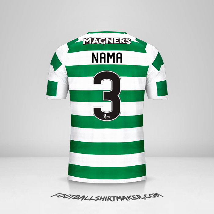 Jersey Celtic FC 2018/19 -  nama - 3