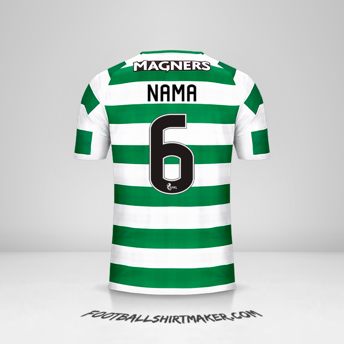 Jersey Celtic FC 2018/19 -  nama - 6