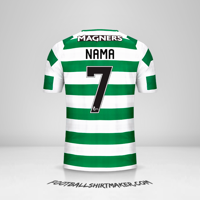 Jersey Celtic FC 2018/19 -  nama - 7