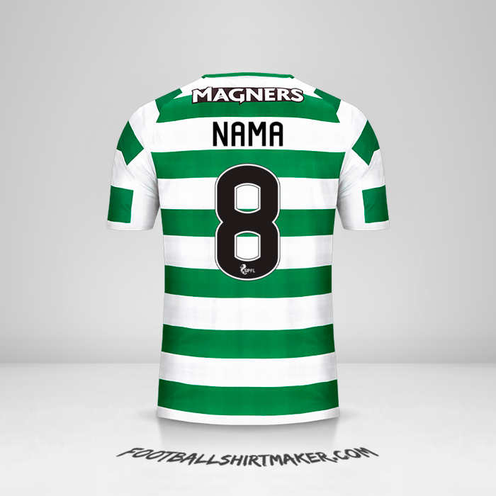 Jersey Celtic FC 2018/19 -  nama - 8