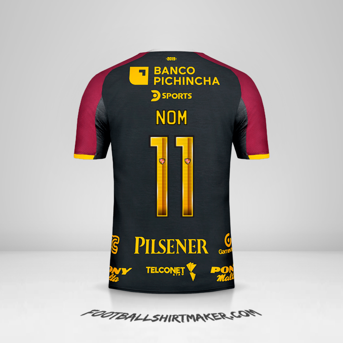 Maillot Barcelona SC 94 Ans -  nom - 11