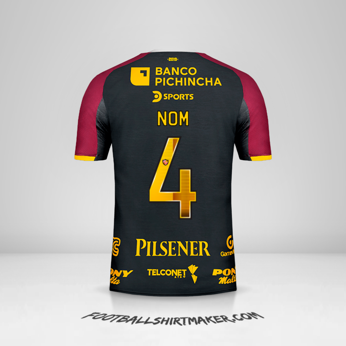 Maillot Barcelona SC 94 Ans -  nom - 4