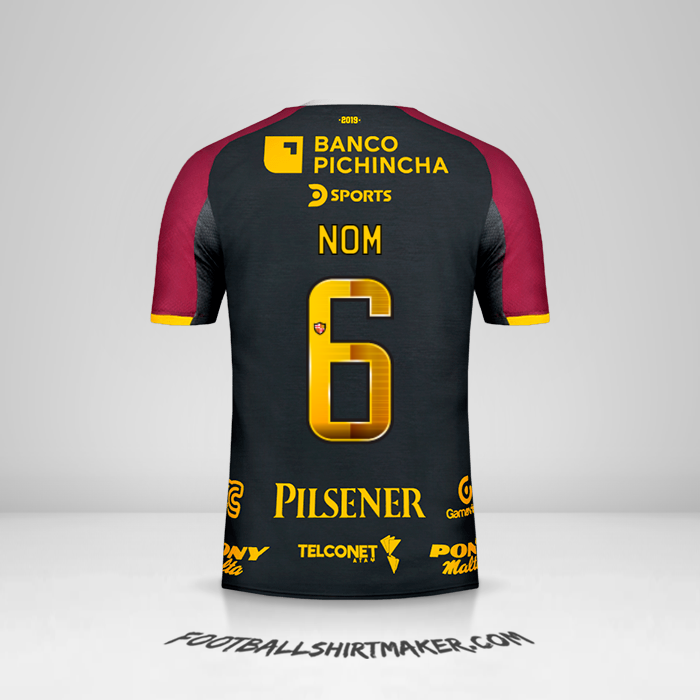 Maillot Barcelona SC 94 Ans -  nom - 6