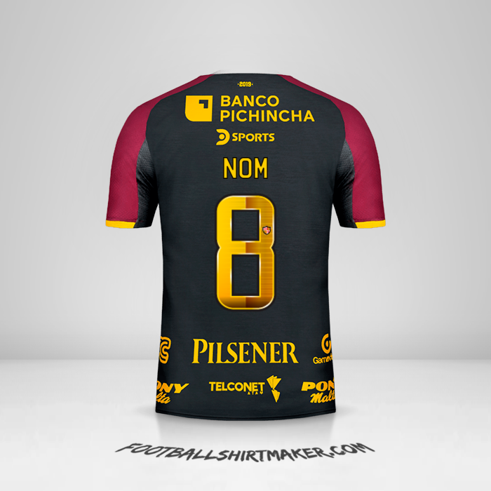 Maillot Barcelona SC 94 Ans -  nom - 8