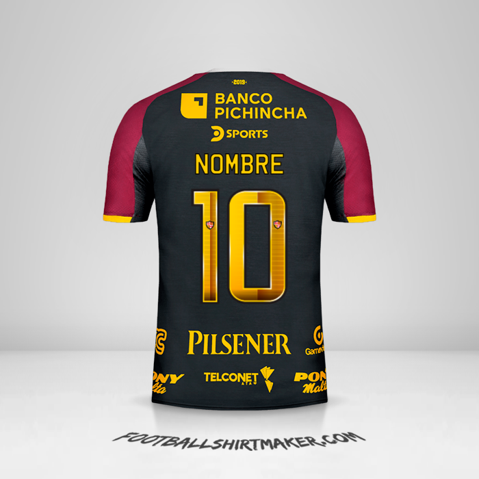 Camiseta Barcelona SC 94 Años -  nombre - 10