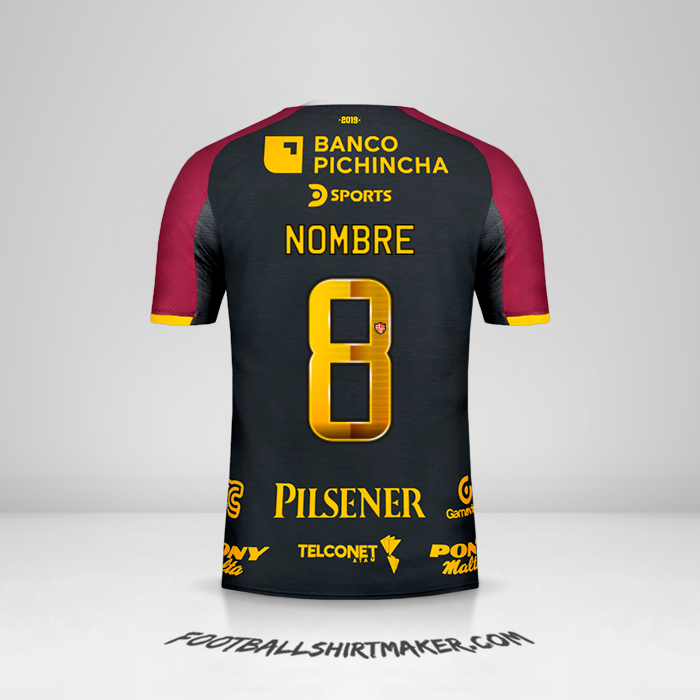 Jersey Barcelona SC 94 Años -  nombre - 8
