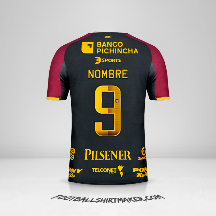 Jersey Barcelona SC 94 Años -  nombre - 9