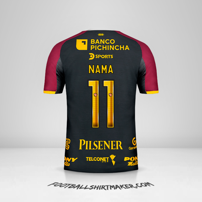 Jersey Barcelona SC 94 Tahun -  nama - 11