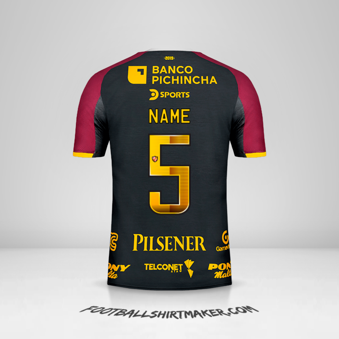 Trikot Barcelona SC 94 Jahre -  name - 5