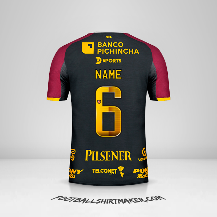 Shirt Barcelona SC 94 Years -  name - 6