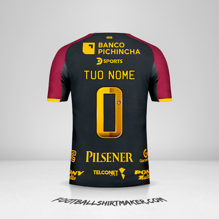 Maglia Barcelona SC 94 Años -  tuo nome - 0