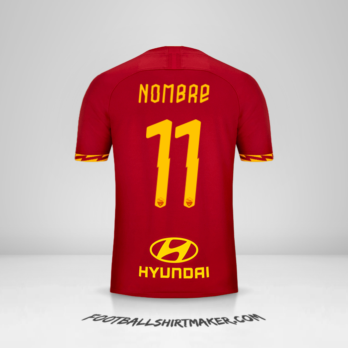 Jersey AS Roma 2019/20 -  nombre - 11