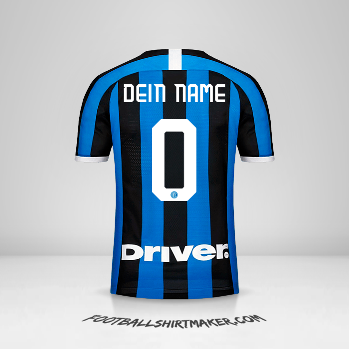 Trikot Inter 2019/20 -  dein name - 0
