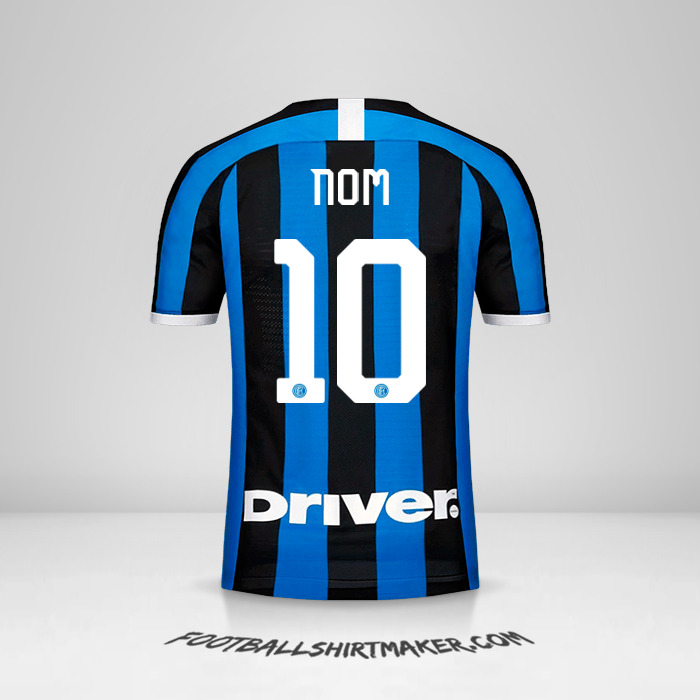 Maillot Inter 2019/20 -  nom - 10
