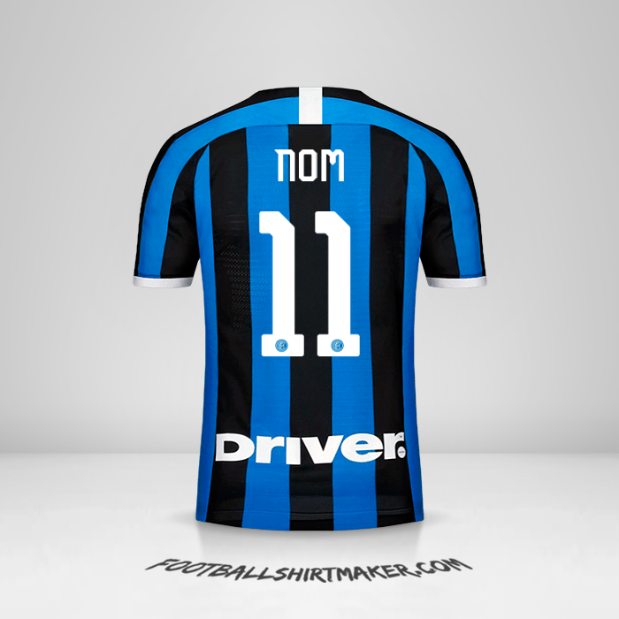 Maillot Inter 2019/20 -  nom - 11