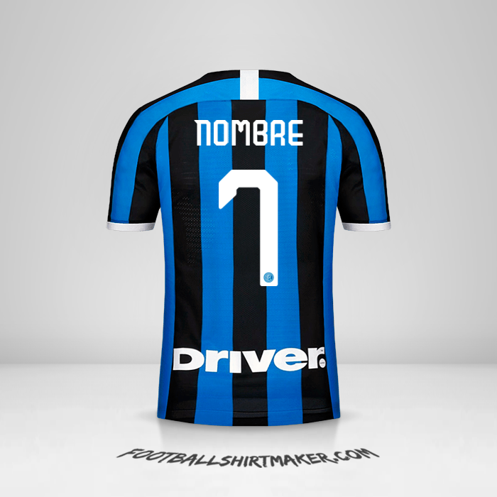 Jersey Inter 2019/20 -  nombre - 7