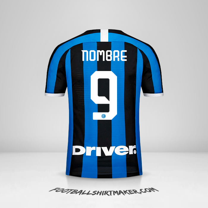 Jersey Inter 2019/20 -  nombre - 9