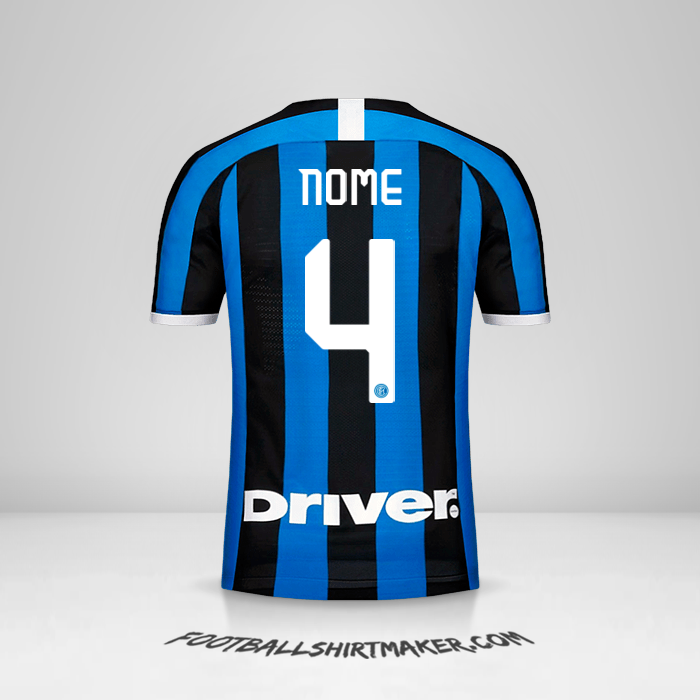 Camisa Inter 2019/20 -  nome - 4