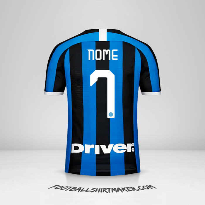 Camisa Inter 2019/20 -  nome - 7
