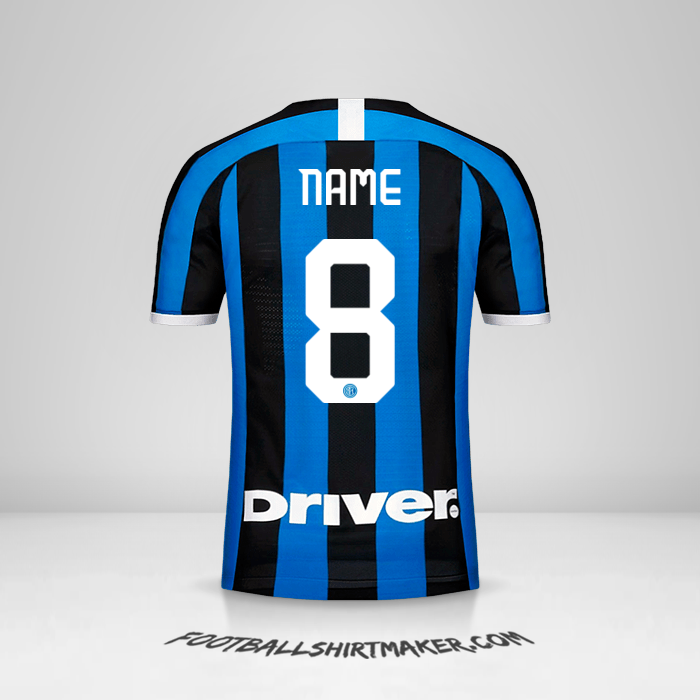 Shirt Inter 2019/20 -  name - 8