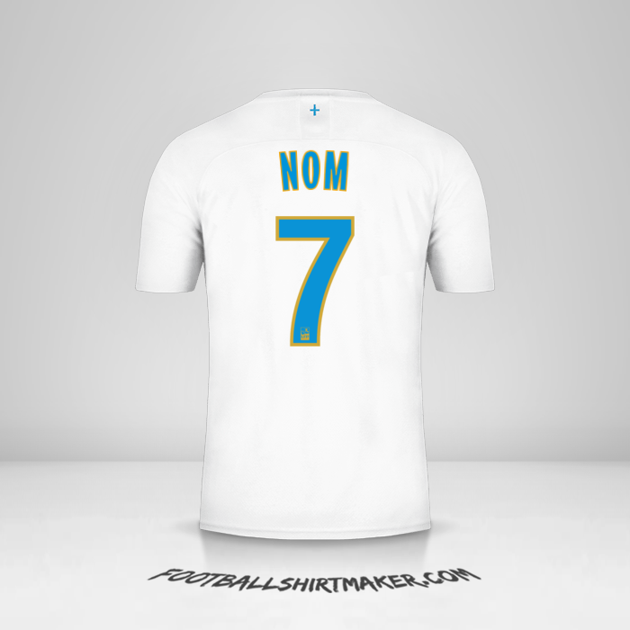 Maillot Olympique de Marseille 2019/20 -  nom - 7