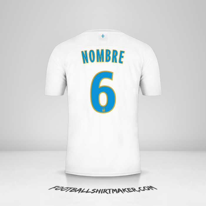 Camiseta Olympique de Marseille 2019/20 -  nombre - 6