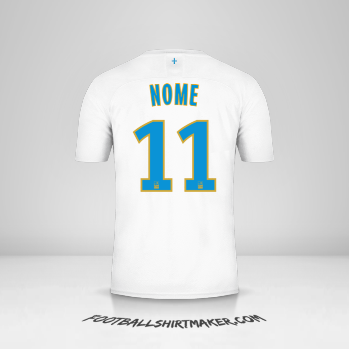 Maglia Olympique de Marseille 2019/20 -  nome - 11
