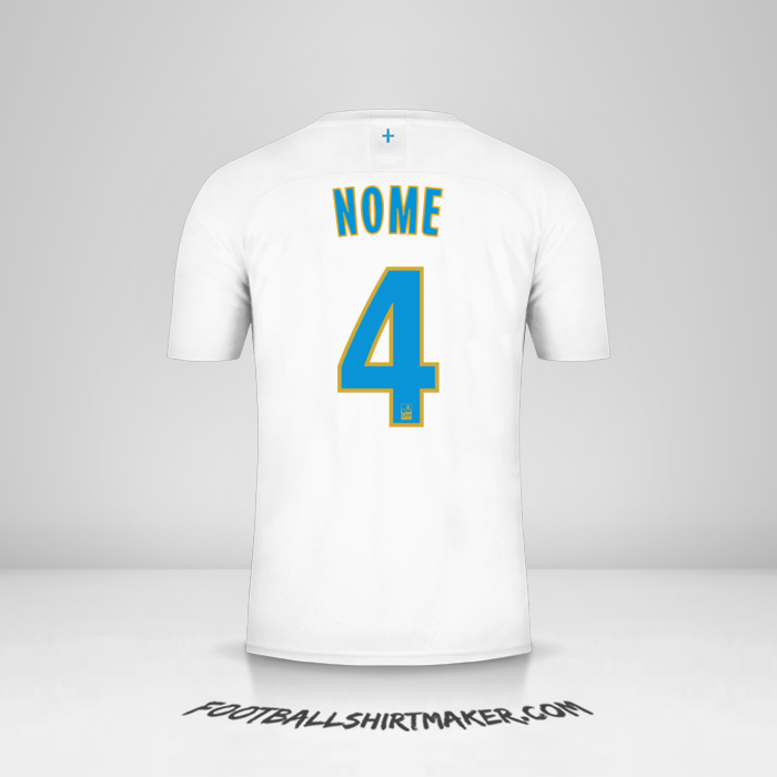 Maglia Olympique de Marseille 2019/20 -  nome - 4