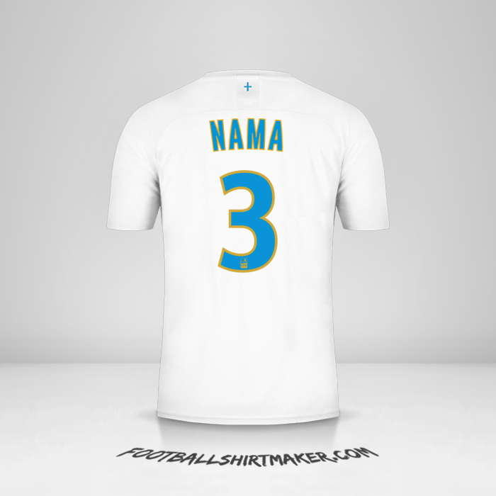Jersey Olympique de Marseille 2019/20 -  nama - 3