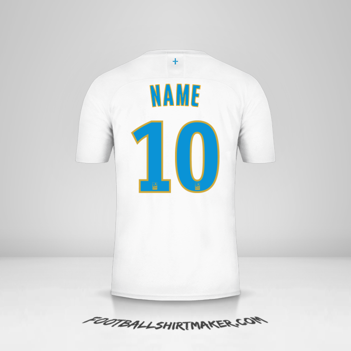 Jersey Olympique de Marseille 2019/20 -  name - 10