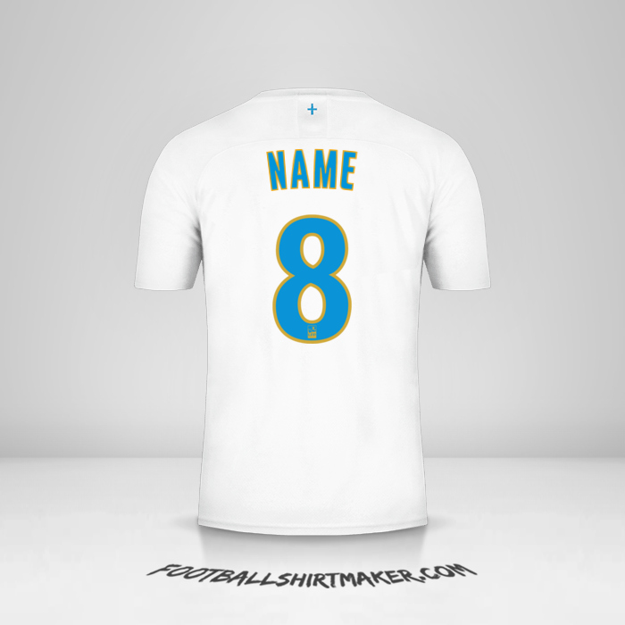 Jersey Olympique de Marseille 2019/20 -  name - 8