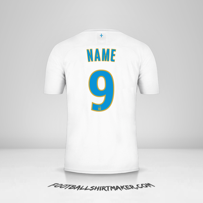 Jersey Olympique de Marseille 2019/20 -  name - 9