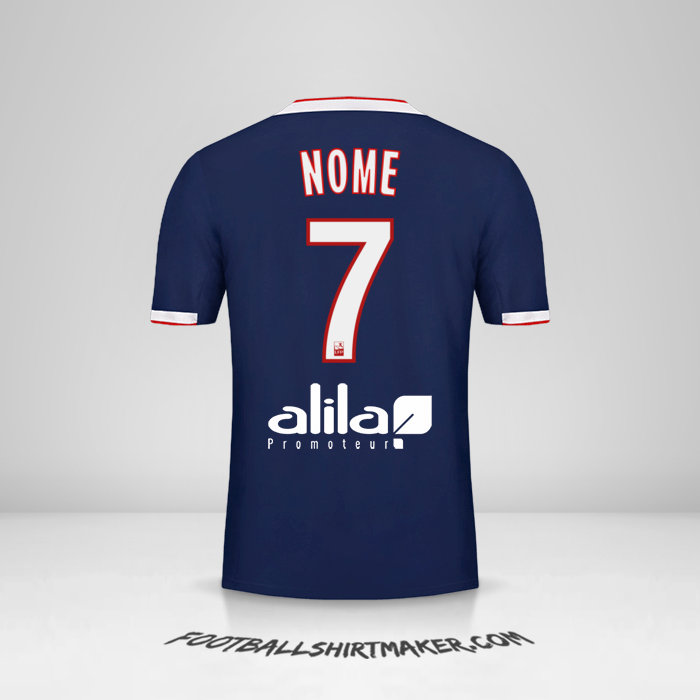 Camisa Olympique Lyon 2019/20 Alternativa -  nome - 7
