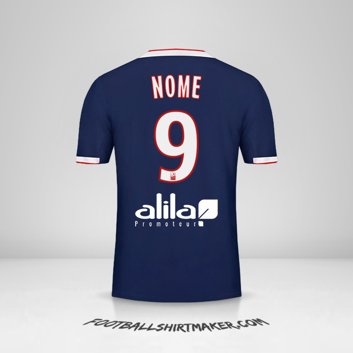 Maglia Olympique Lyon 2019/20 Seconda -  nome - 9