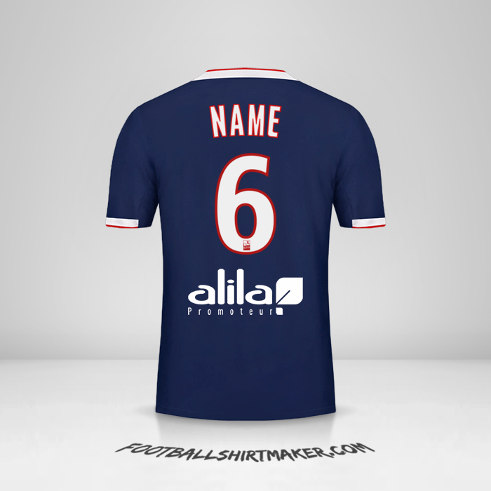 Shirt Olympique Lyon 2019/20 Away -  name - 6