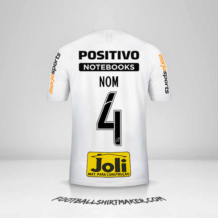 Maillot Corinthians 2019/20 -  nom - 4