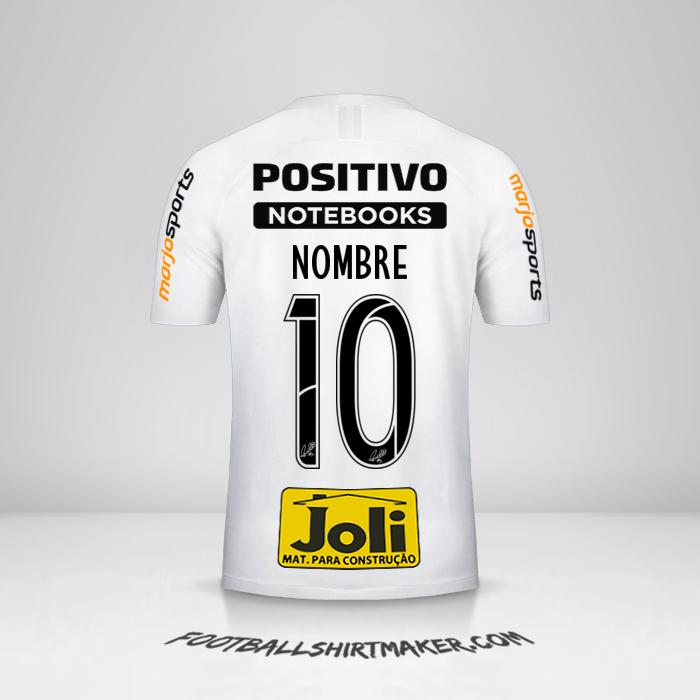 Jersey Corinthians 2019/20 -  nombre - 10