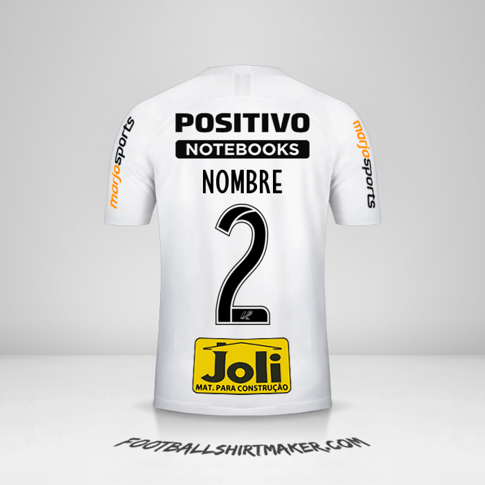 Jersey Corinthians 2019/20 -  nombre - 2