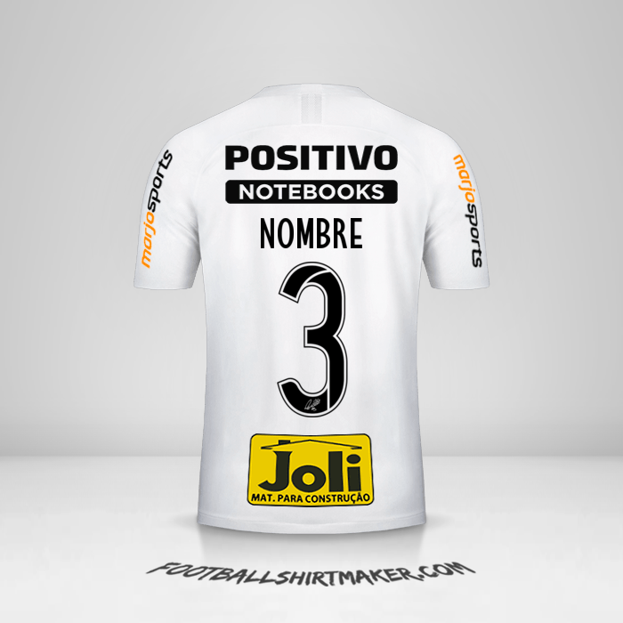 Jersey Corinthians 2019/20 -  nombre - 3