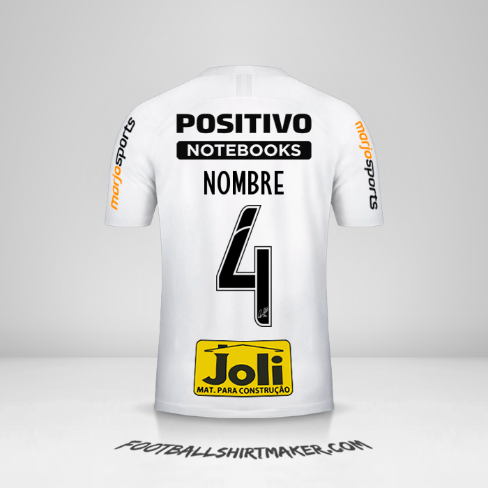 Jersey Corinthians 2019/20 -  nombre - 4