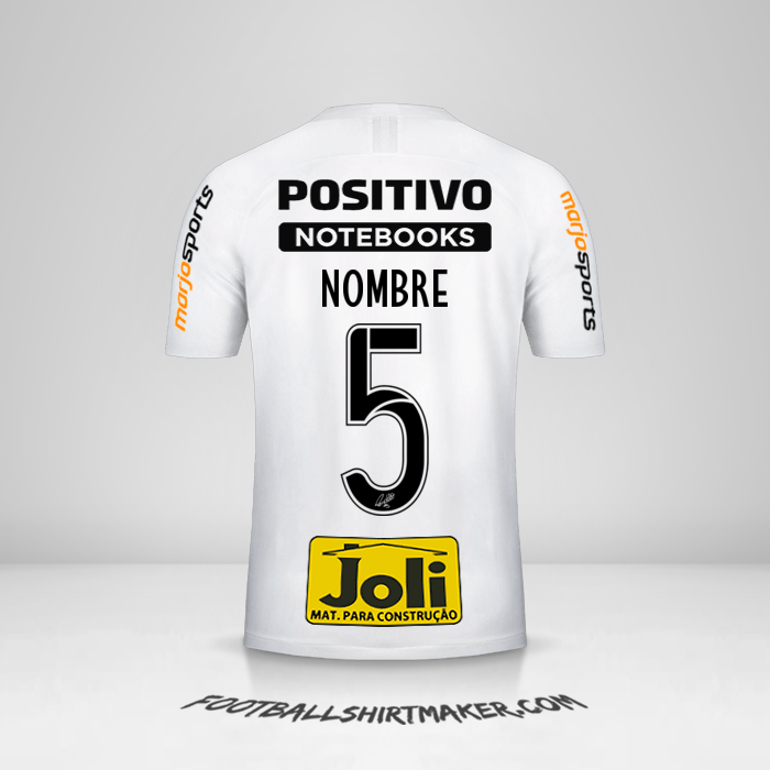 Jersey Corinthians 2019/20 -  nombre - 5