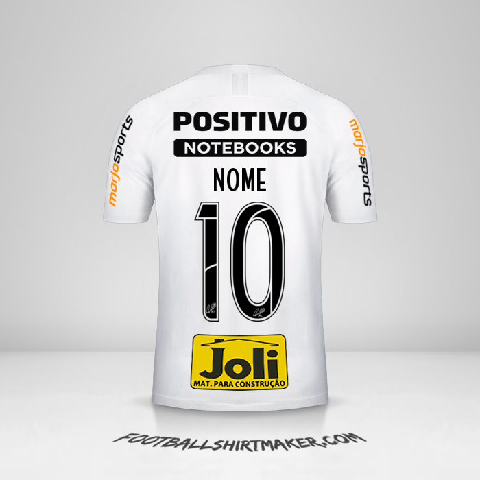 Camisa Corinthians 2019/20 -  nome - 10
